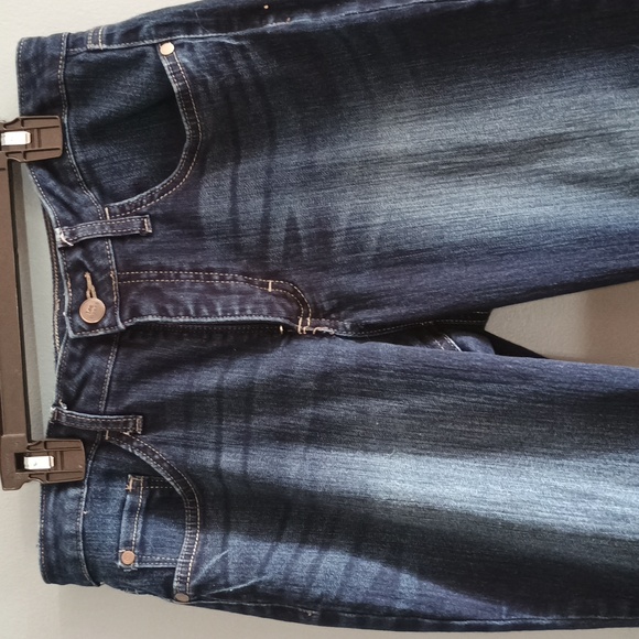 Lee Riders Women’s Sz 10P Midrise Bootcut Dark Wash  Denim - Picture 3 of 8